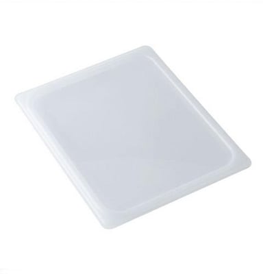 Cambro 1/2 Size Camwear® Seal Cover, 12 3/4 L x 10 7/16 W, Translucent (20PPCWSC438)