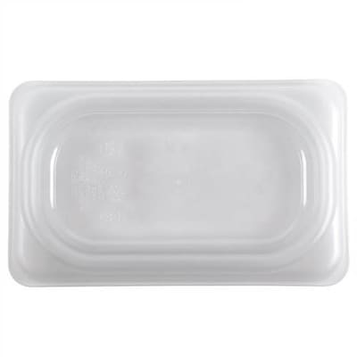 Cambro 1/9 Size Camwear® Seal Cover, 4-1/4 L x 6-15/16 W, Clear (90PPCWSC438)