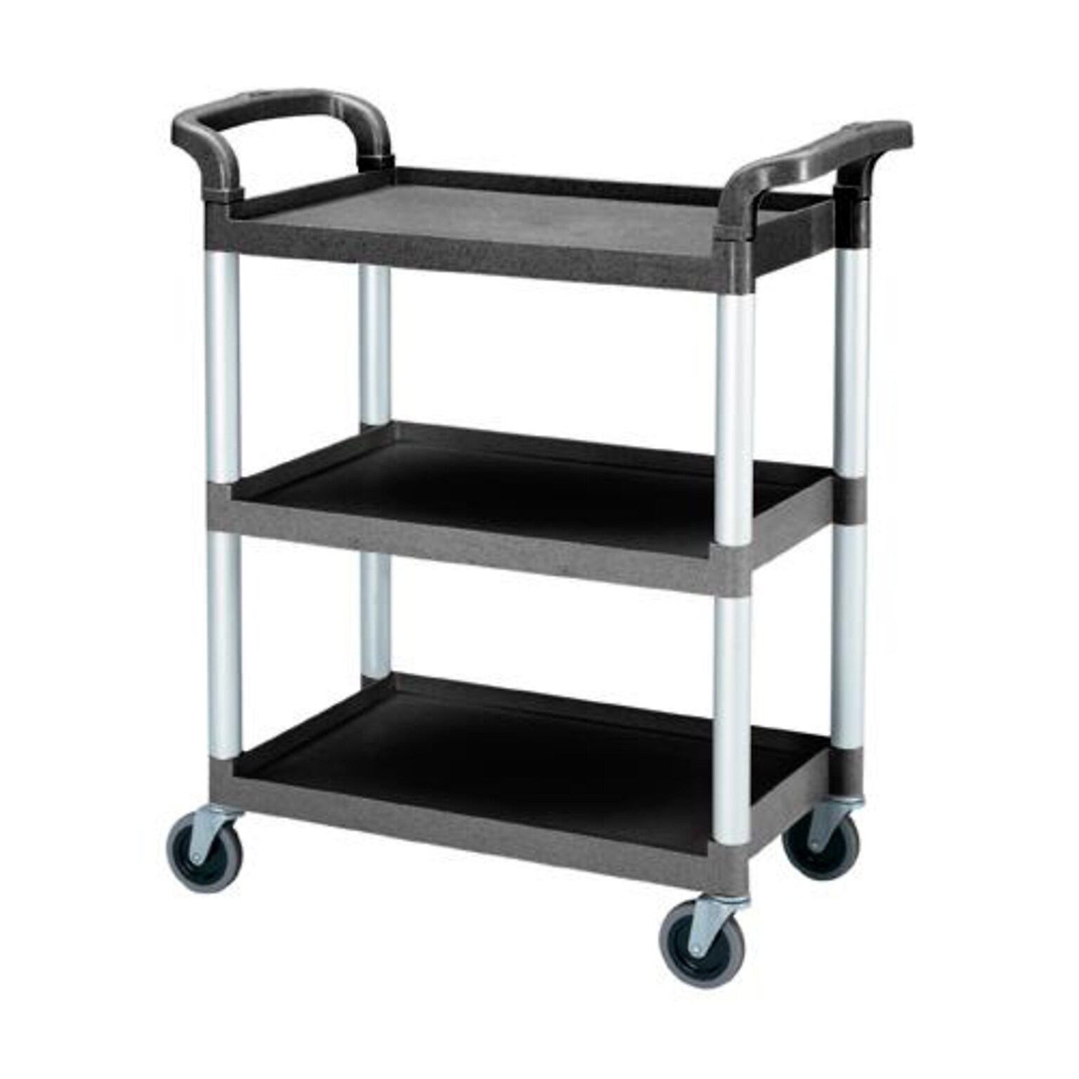 Cambro Service Cart, 38H x 32 7/8L x 16 1/4W, Black (75310)