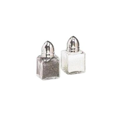 American Metalcraft 1/2 oz. Glass Salt & Pepper Shaker (75875)