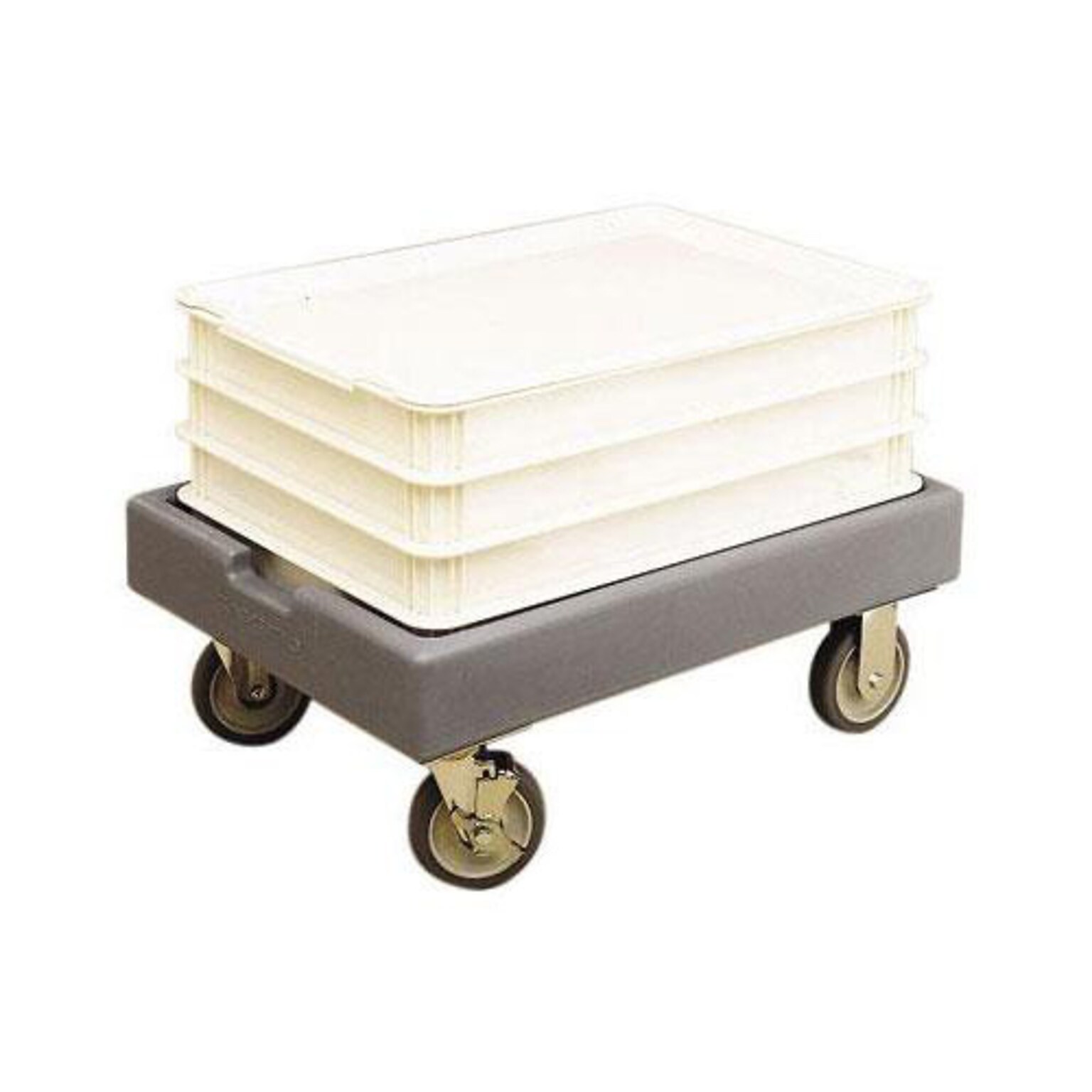 Cambro Camdolly 18 x 26 Black Dough Box Dolly (CD1826PDB110)