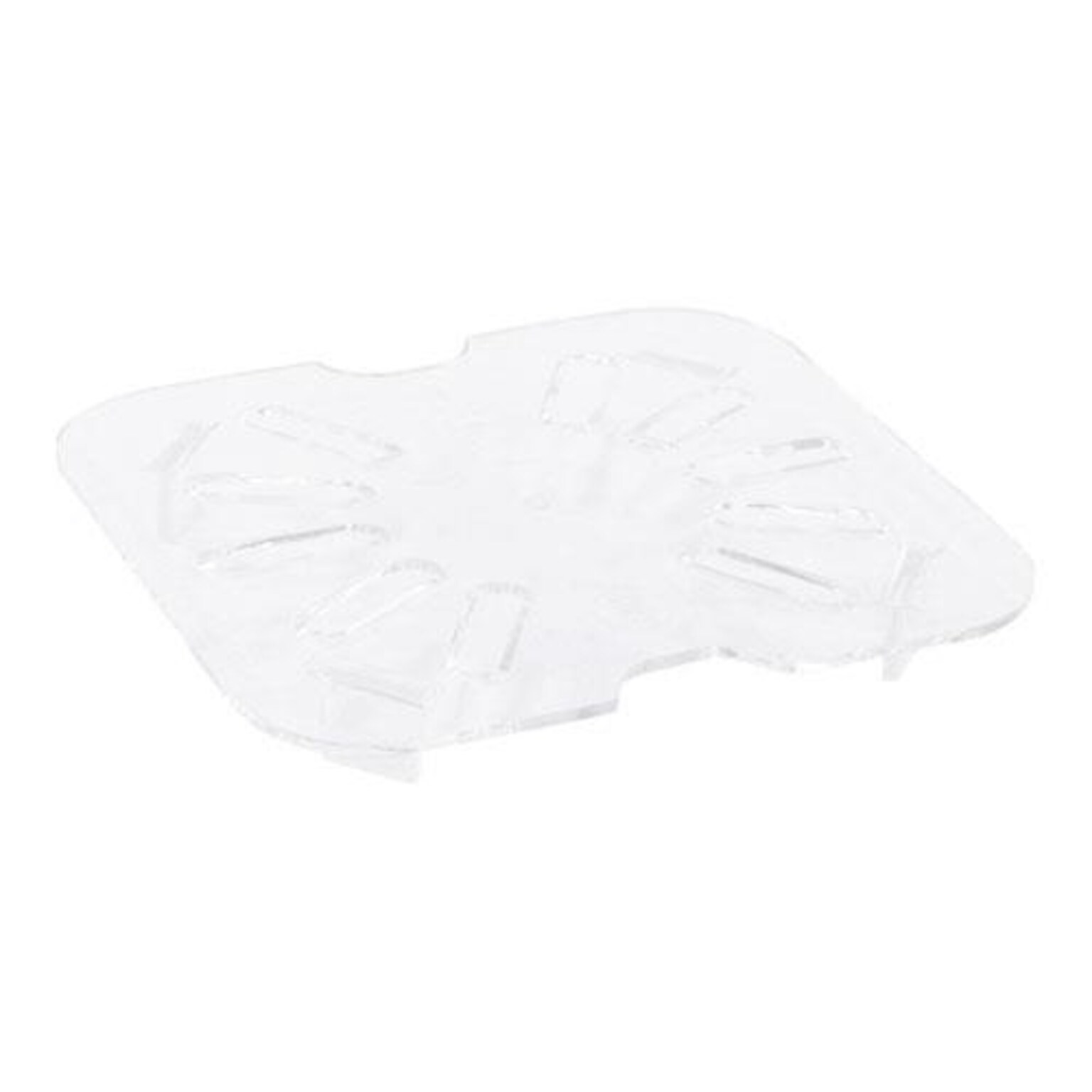 Cambro Camwear Clear Drain Shelf, 7 x 7 (60CWD135)