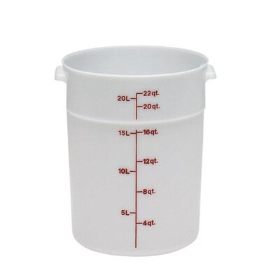 Cambro Clear Food Storage Container, 22 qt. (78506)