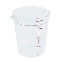 Cambro 8 Qt. Camwear® Food Storage Container, 9 15/16 D X 10 7/8 H, Clear (RFSCW8135)