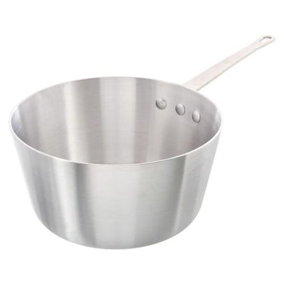 Update International 4 1/2 qt. Aluminum Sauce Pan, Silver (78838)