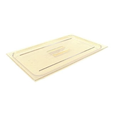Cambro Full Size H-Pan™ Cover, 20 7/8" L x 12 3/4" W, Amber (10HPCH150)