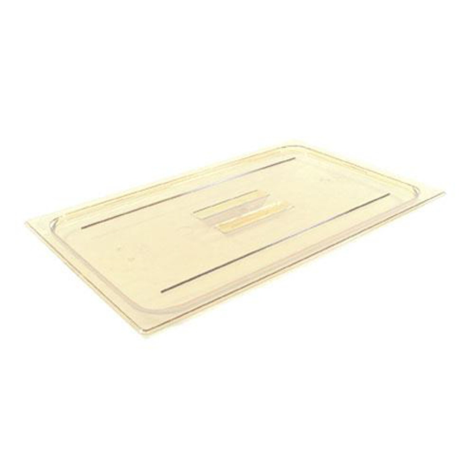 Cambro Full Size H-Pan™ Cover, 20 7/8 L x 12 3/4 W, Amber (10HPCH150)