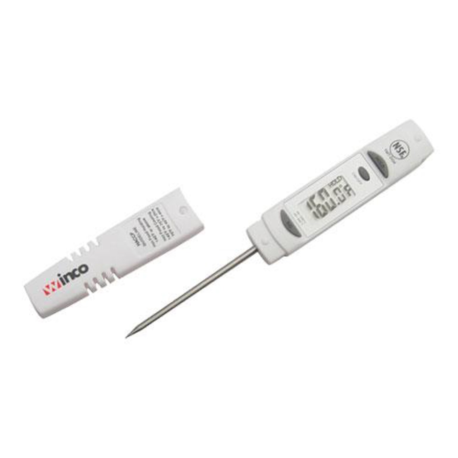 Winco 450 F Digital Thermometer, White, 9.6 L x 3.9 W x 0.8 D (81199)