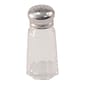 Winco 1 oz. Paneled Glass Salt & Pepper Shaker (G-105)