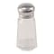 Winco 1 oz. Paneled Glass Salt & Pepper Shaker (85713)