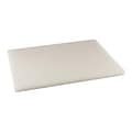 Winco 15 W x 20 D Plastic Cutting Board, White
