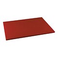 Winco 15 W x 20 D Cutting Board, Red