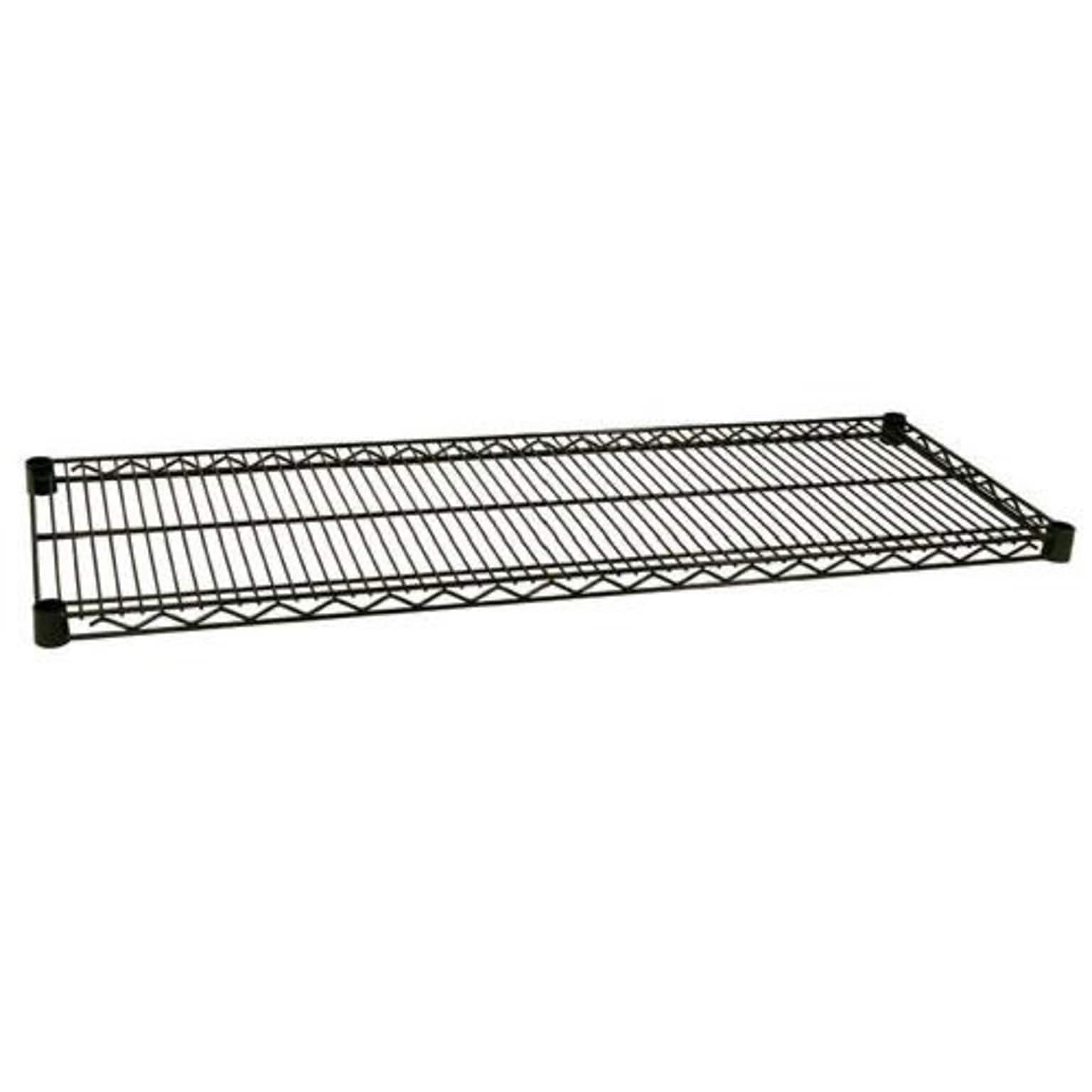 Focus Foodservice Green Epoxy Coated Wire Shelf, 14 x 48 (FF1448G)