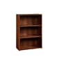 Sauder Beginnings 36" 3-Shelf Bookcase with Adjustable Shelves, Brook Cherry, (416438)