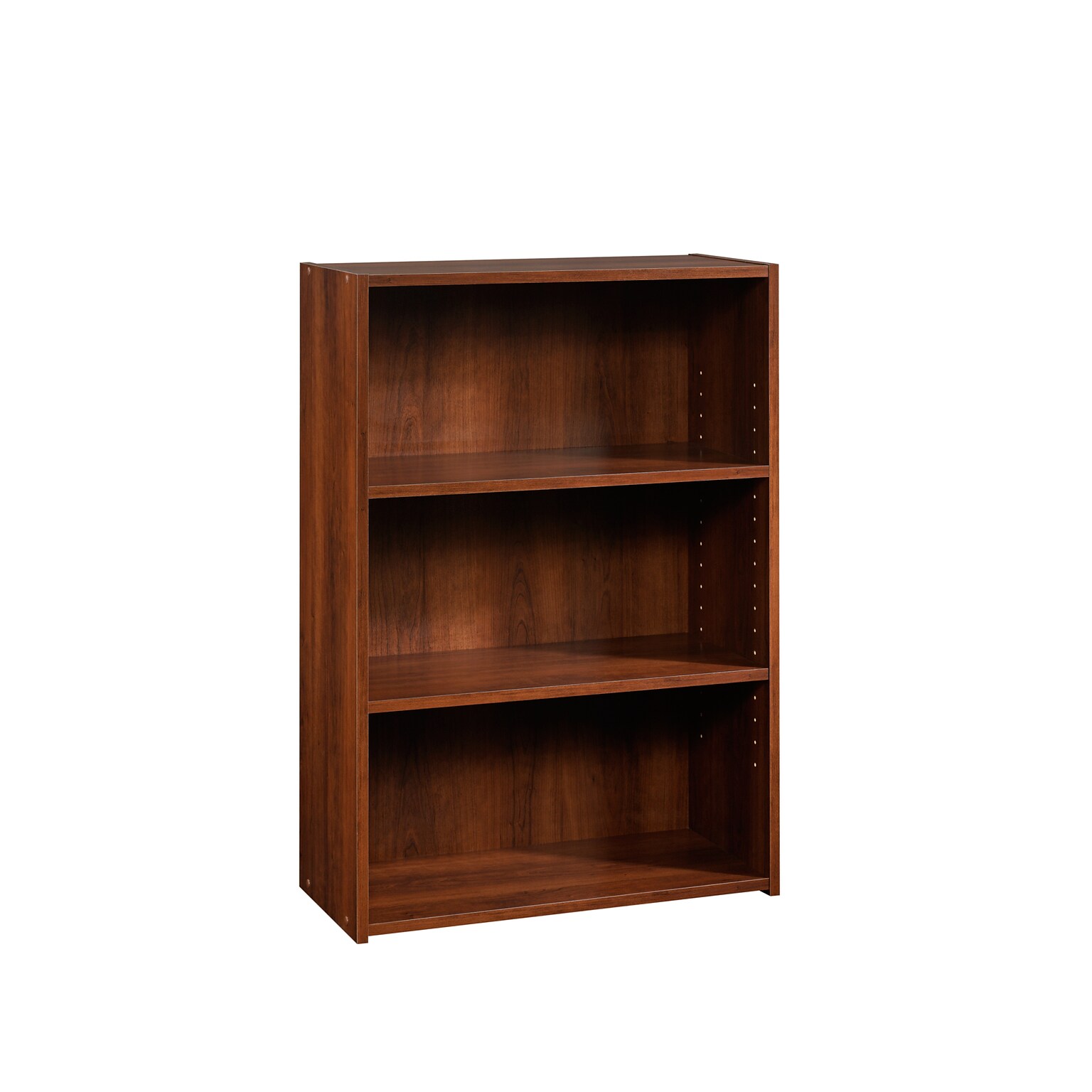 Sauder Beginnings 36 3-Shelf Bookcase with Adjustable Shelves, Brook Cherry, (416438)