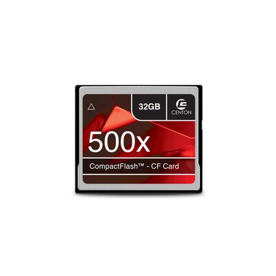 Centon MP Essential Compact Flash Card; 500x, 32GB