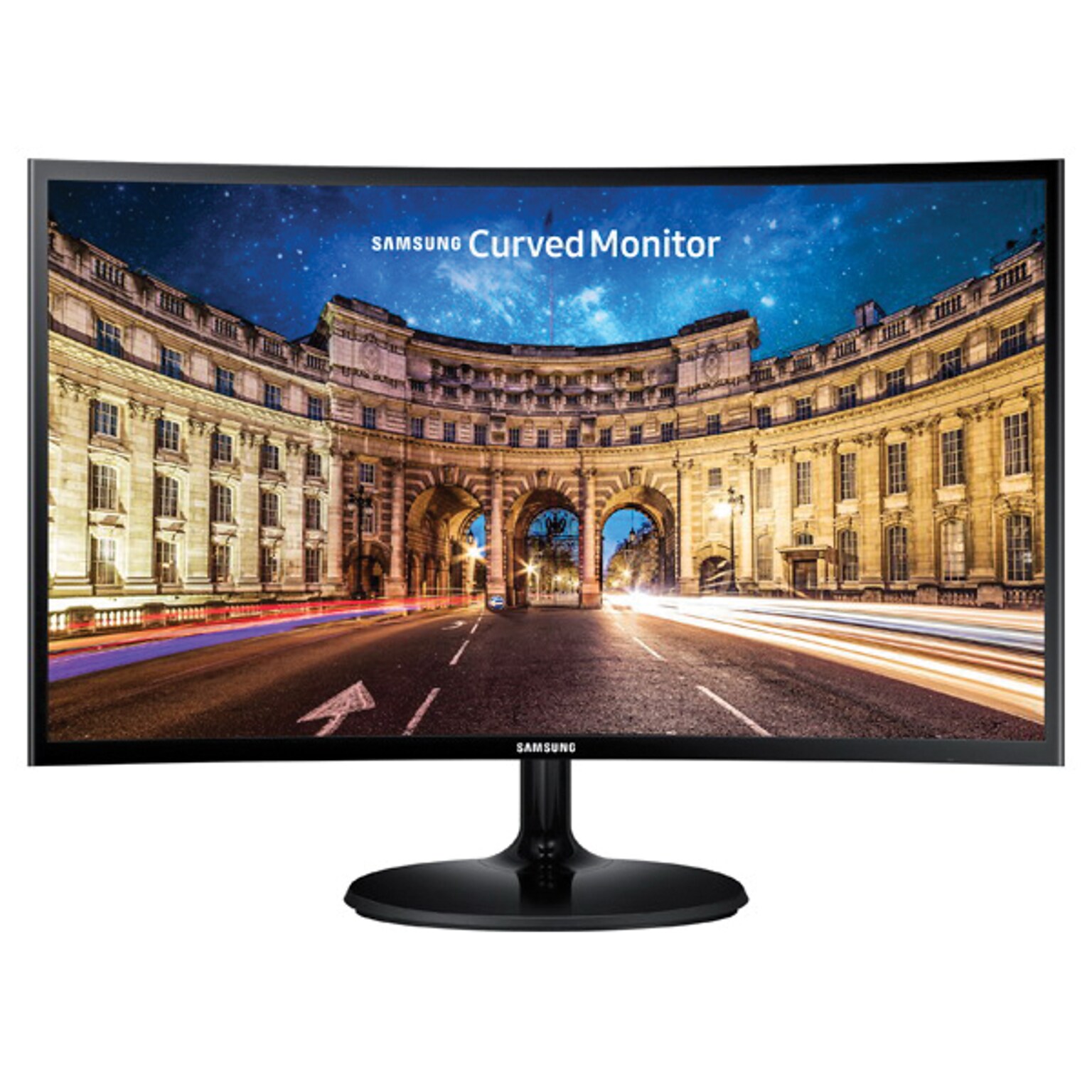 Samsung 390 Series C27F390 27 Curved LED LCD Monitor, High Glossy Black