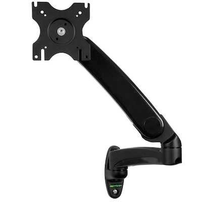 StarTech Single-Monitor Arm and Wall Mount, Up to 30, Black (ARMPIVWALL)