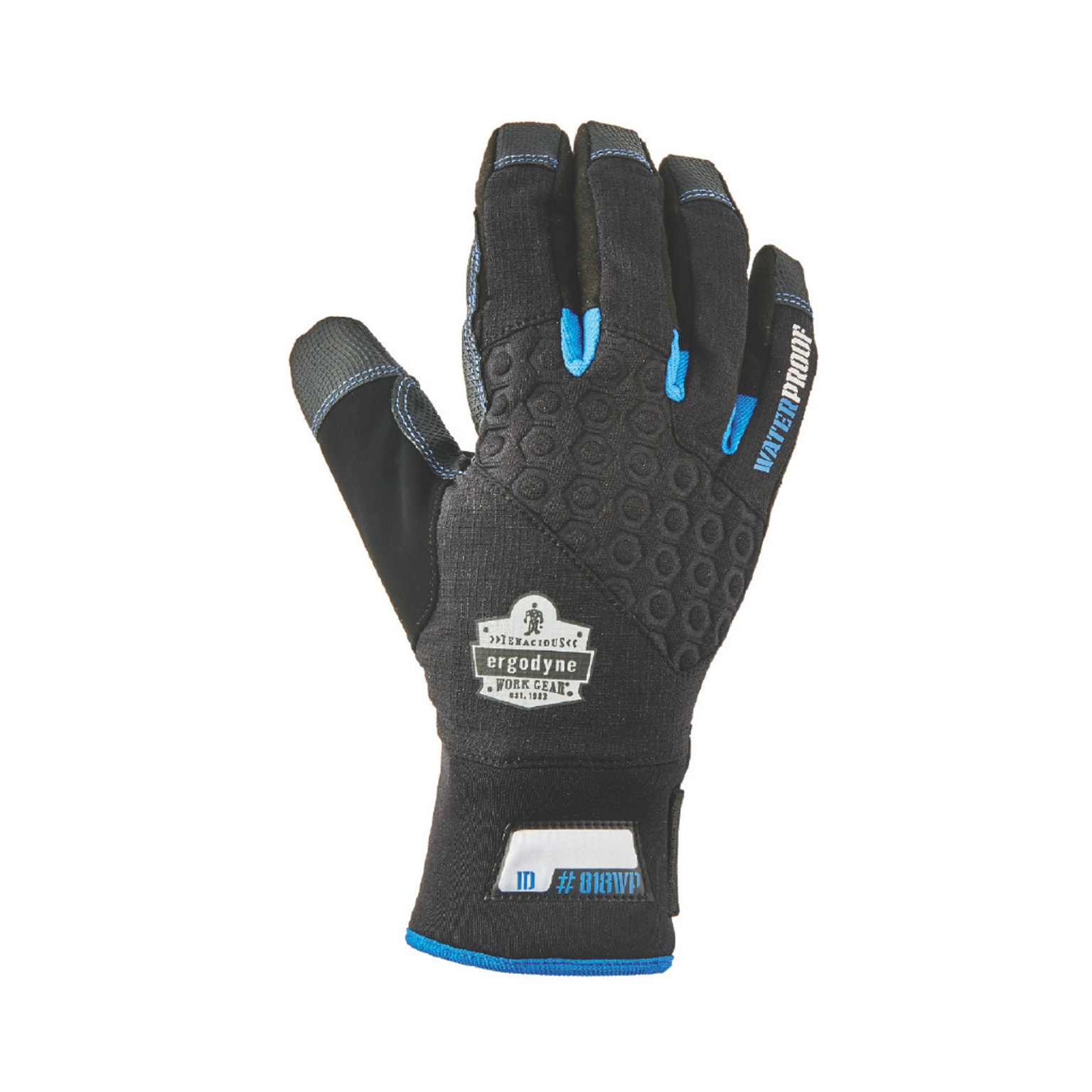 ProFlex 818WP Performance Thermal Waterproof Utility Gloves, Black, X-Large (17385)