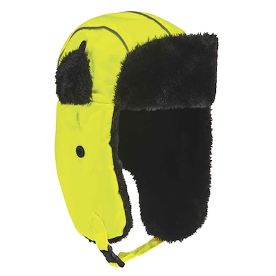 N-Ferno Classic Trapper Hat, L/XL, Lime (16855)