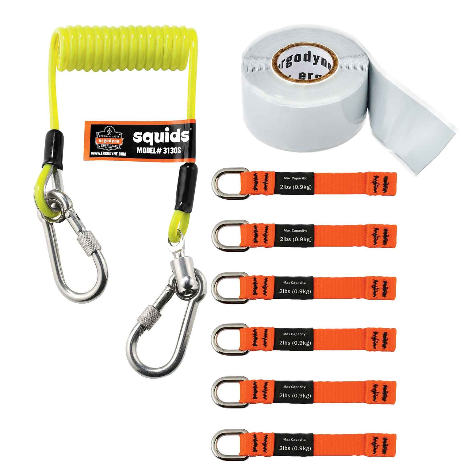 squids Tool Tethering Kit - 2lb (0.9kg), (19650)