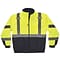 GloWear 8377 Quilted Bomber Jacket, ANSI Class R3, 4XL, Lime (25628)