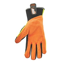 ProFlex 925F(x) Standard Dorsal Impact-Reducing Gloves, Lime, L (17904)