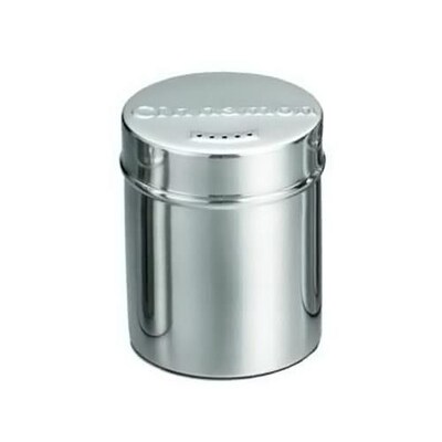 Tablecraft 6 oz. Stainless Steel Cinnamon Dredge (754)