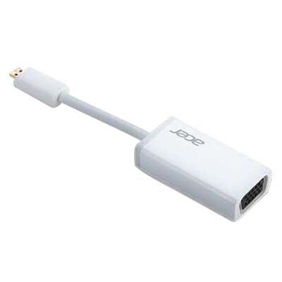 Acer® NP.CAB1A.001 HDMI to VGA Video Converter, White