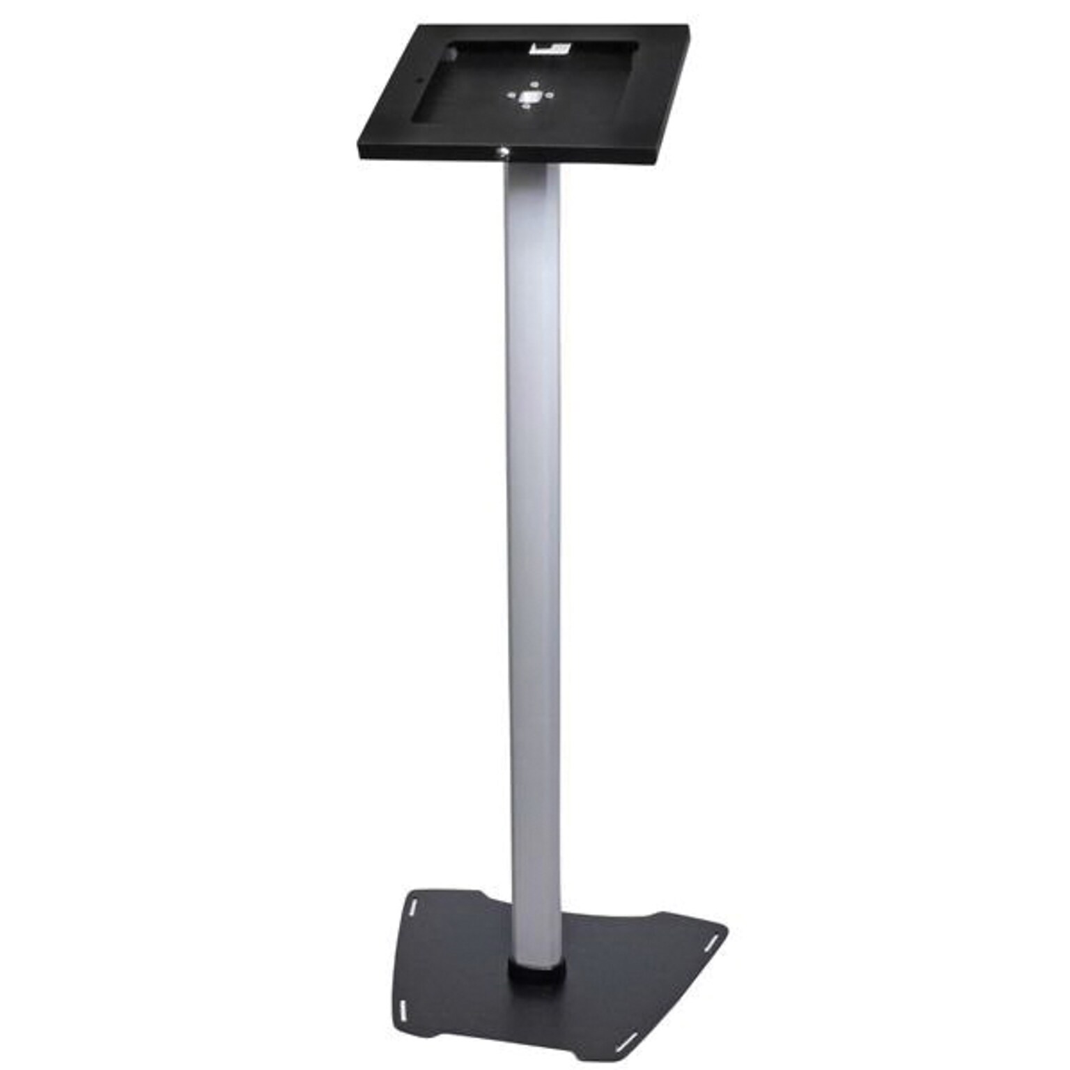 StarTech.com® STNDTBLT1FS Aluminum Lockable Floor Stand for 9.7 iPad, Black/Silver