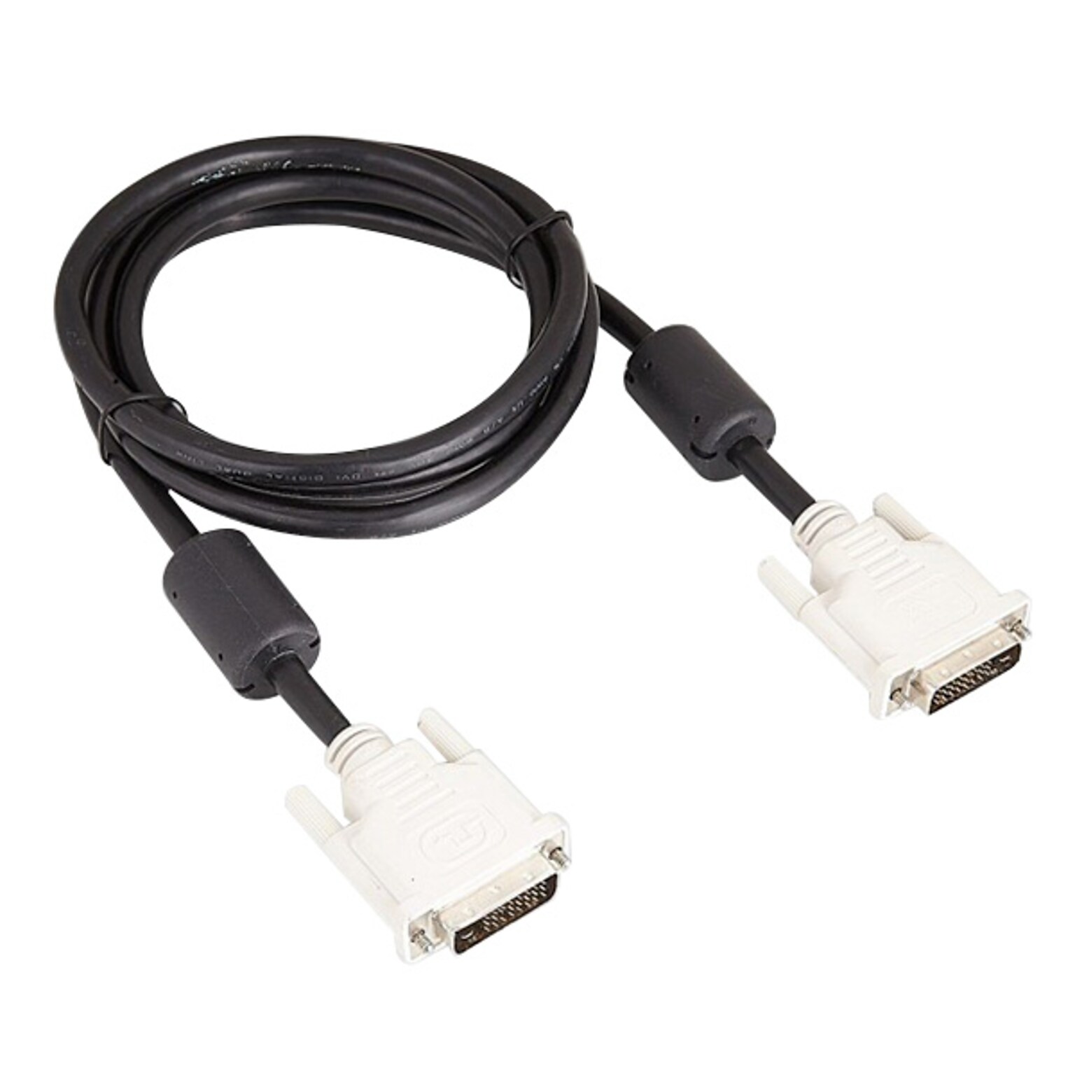 ViewSonic® CB-00008187 5.91 DVI-D Single Link Male/Male Video Cable, Black