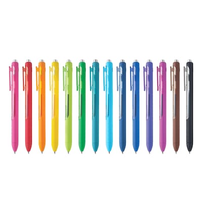 Paper Mate InkJoy Retractable Gel Pens, Fine Point, Assorted Ink, 14/Pack (1988991)