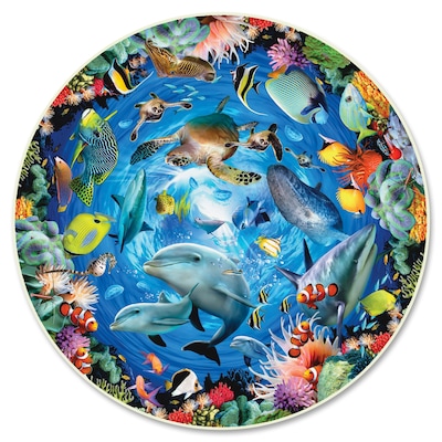 A Broader View Jigsaw Puzzle, Ocean, Underwater Exploration, Sea, Building, 500 Pieces