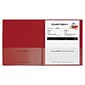 C-Line Classroom Connector School-to-Home Heavyweight File Folder, Letter Size, Red, 25/Box (CLI32004)
