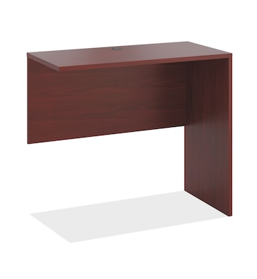 HON® HON105663NN 10500 Series™ Standing Height Return Shell, Mahogany Laminate, 42H x 48W x 24D