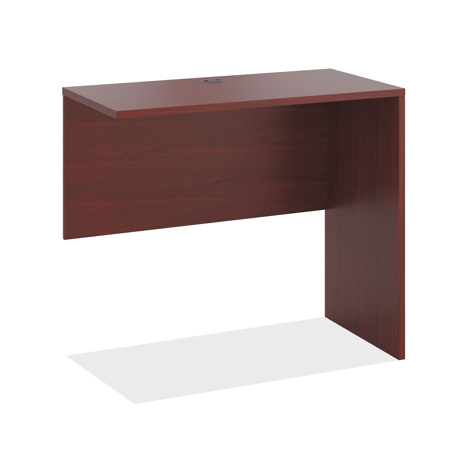 HON® HON105663NN 10500 Series™ Standing Height Return Shell, Mahogany Laminate, 42H x 48W x 24D