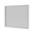 basyx by HON® BSXBLBF72MODG BL Series Frosted Glass Modesty Panel for 72W Breakfront Desk, 27.3H x 39.4W, Silver