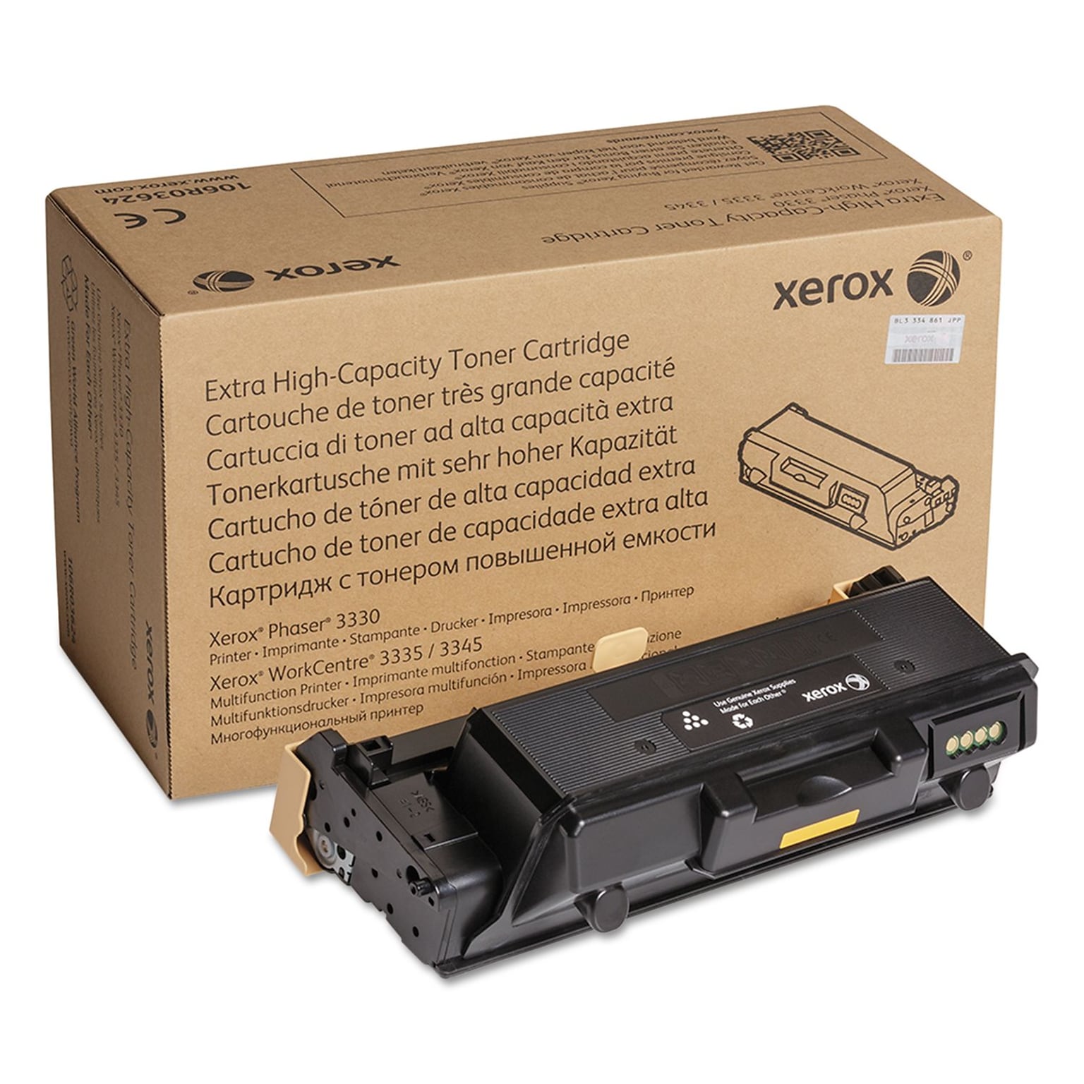 Xerox 106R03624 Black Extra High Yield Toner Cartridge