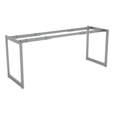 UPC 042167400750 product image for Alera Open Office Desk Series Adjustable O-Leg Desk Base, 24? Deep, Silver | Qui | upcitemdb.com