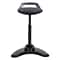 Alera® Sit to Stand Perch Stool, Black with Black Base