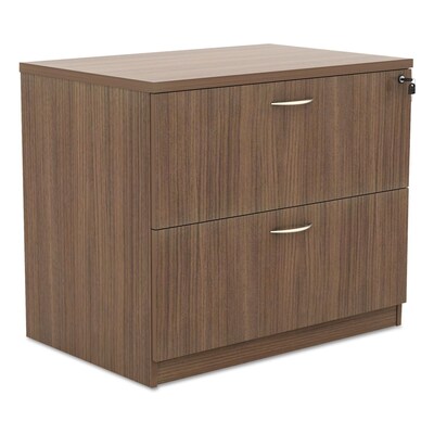 Alera Valencia Series Two-Drawer Lateral File, Walnut (ALEVA513622WA)