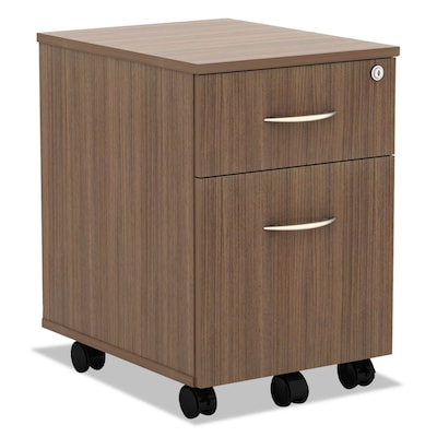 UPC 042167305062 product image for Alera Valencia Series Mobile Box/File Pedestal, 14.75 x 19.13 x 22.88, Modern Wa | upcitemdb.com