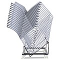 Alera® High-Density Stacking Chair Cart, Black