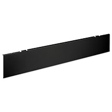 HON® Huddle Series Multipurpose Table Modesty Panel, Black