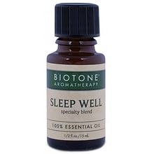 Biotone Essential Oils, Sleep Well, Woodsy Scent, 1/2 oz Bottle (BAEOSLEHZ)