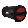 Axess® Thunder Sonic SPBT1041 10 W Indoor/Outdoor HIFI Bluetooth Speaker, Red