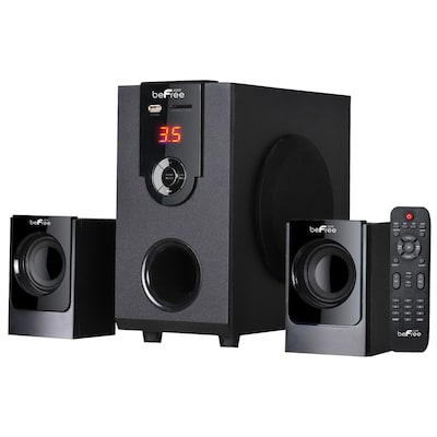 beFree Sound BFS-450-RB 5.1 Channel Surround Sound Bluetooth Speaker System 