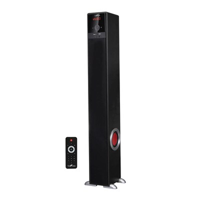 BeFree Sound BFS-T50BT-BNDL 50 W Bluetooth Tower Speaker, Black