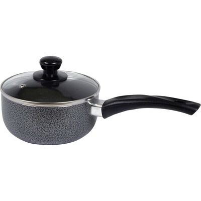 Better Chef® Aluminum 2 qt Non-Stick Sauce Pan, Black (91594698M)
