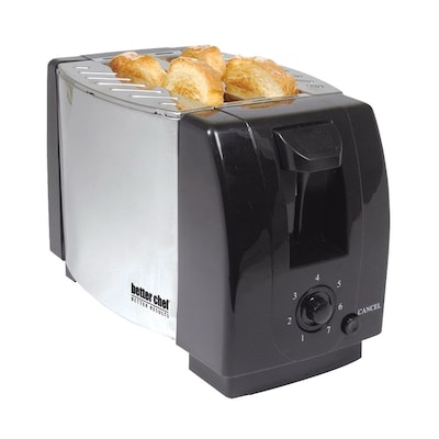 Better Chef® 2-Slice Toaster, Black/Gray (91595682M)